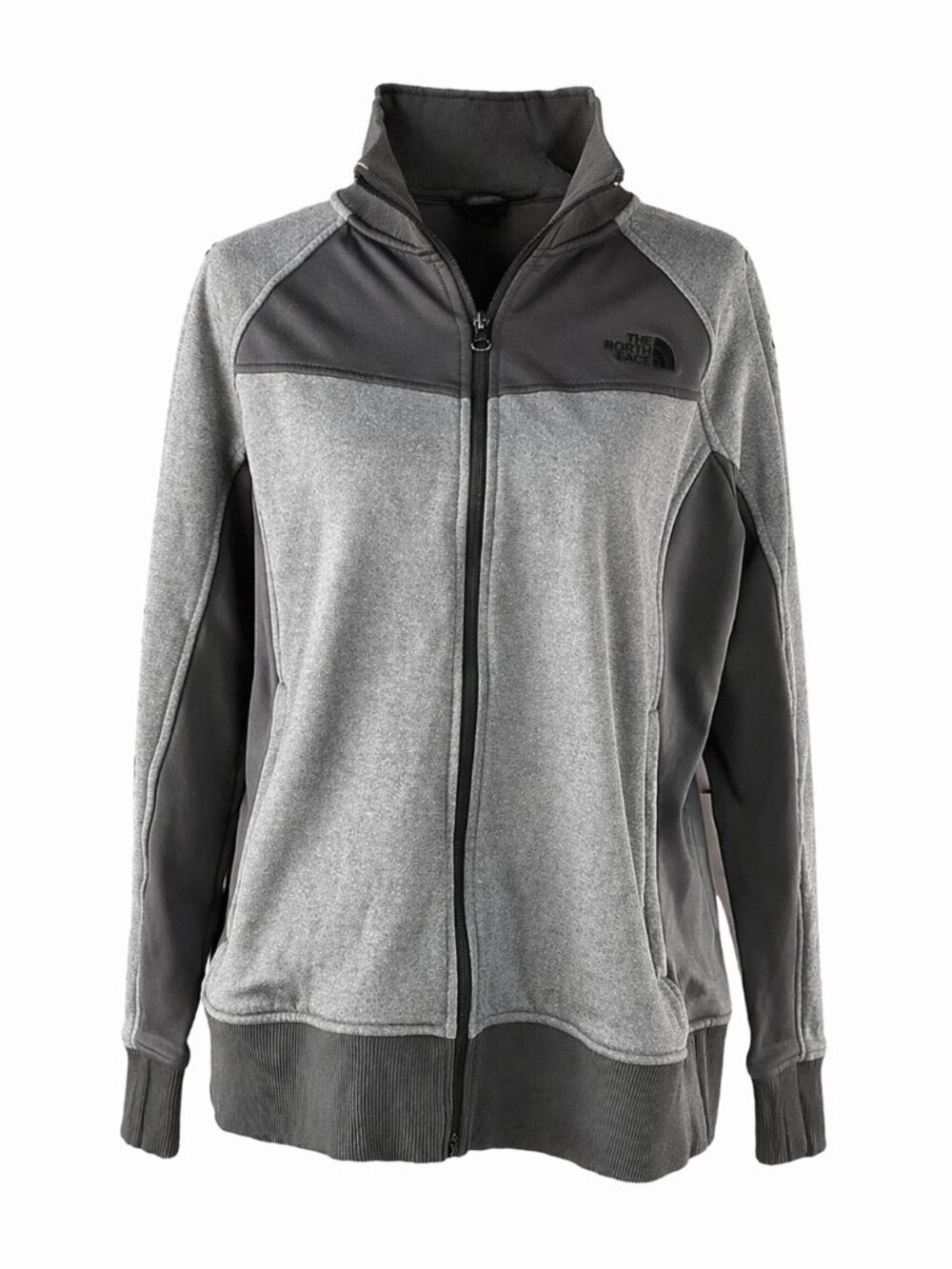 The North Face Women’s TNF Performance Full-Zip Jacket Gray Fleece Size XL